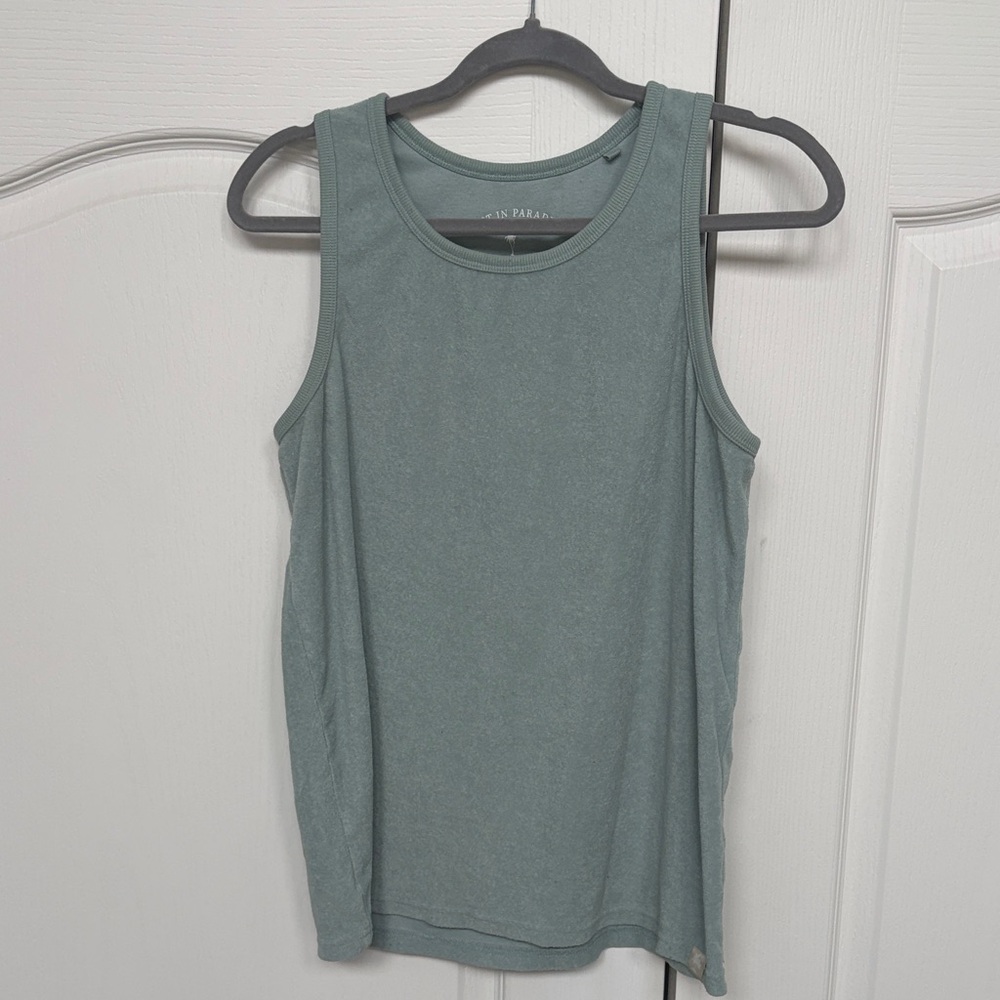 Free Planet Women's Tank Top in Sage Green